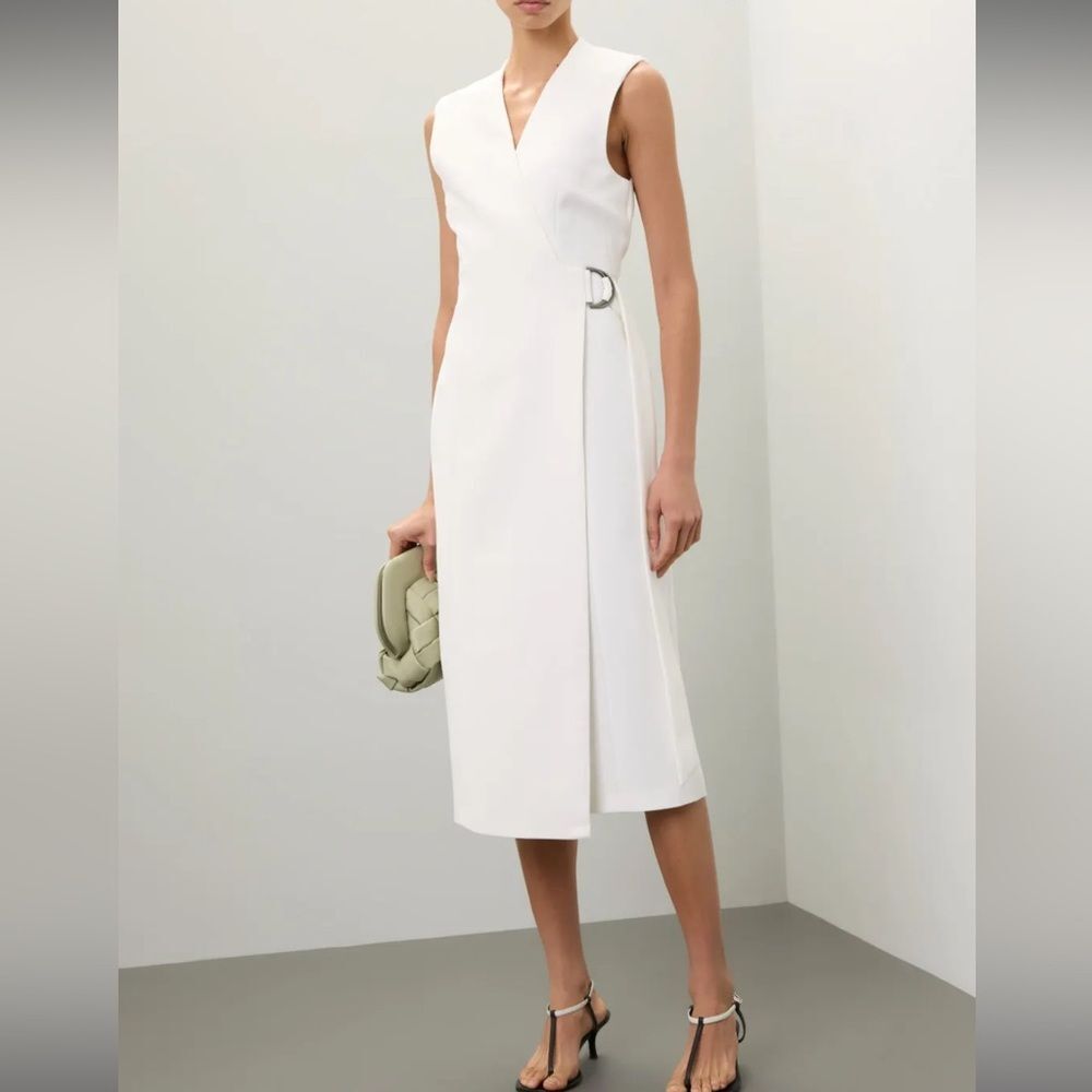 Ted Baker London Crossover Midi Dress